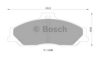 BOSCH 0 986 505 681 Brake Pad Set, disc brake